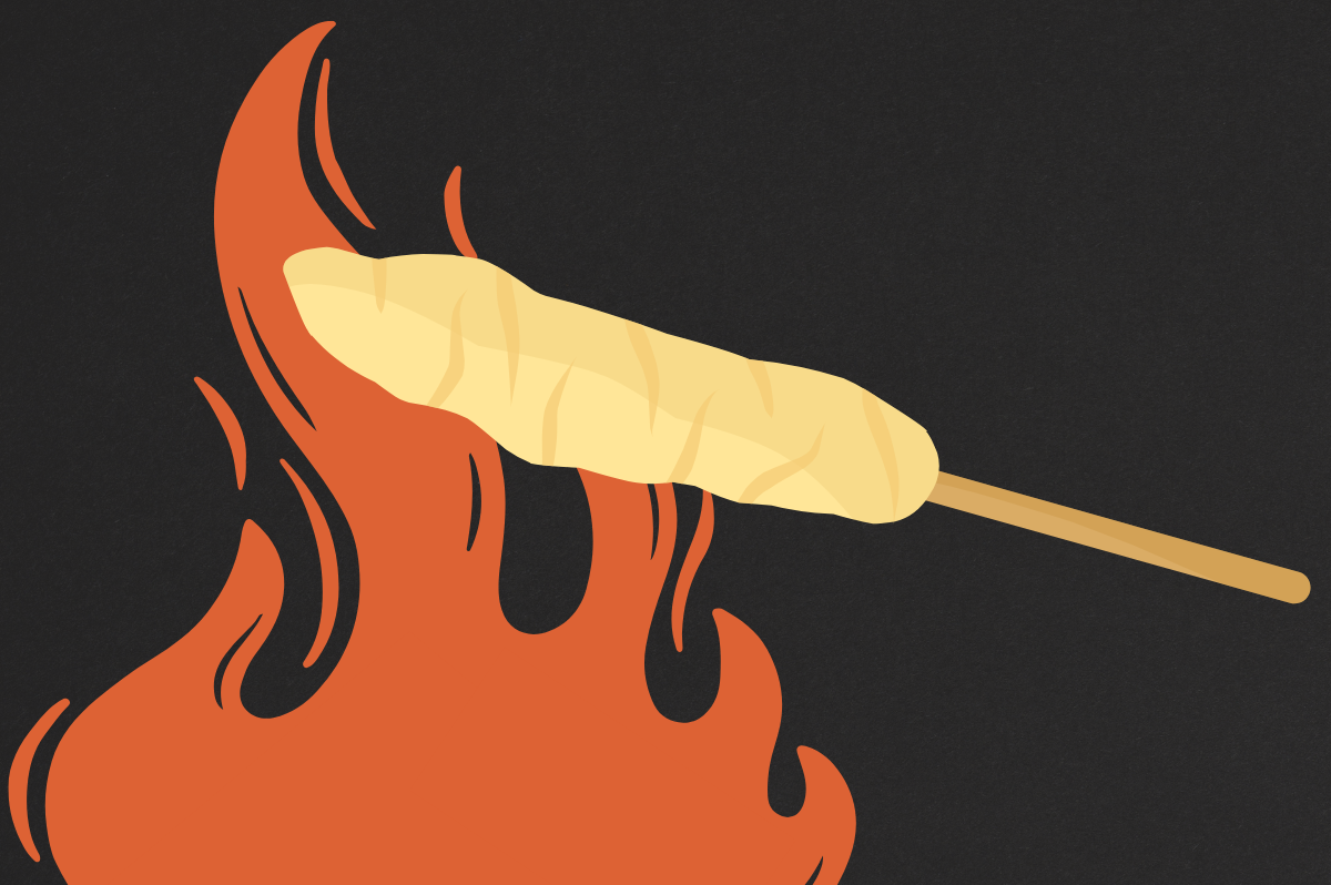 Lagerfeuer-Abend
